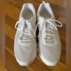 Asics White Mesh Athletic Sneakers, Size 13